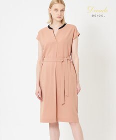 BEIGE， CINDY / Vネックワンピース