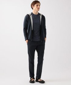 JOSEPH ABBOUD MOUNTAIN スラブシャンブレーストレッチ パンツ