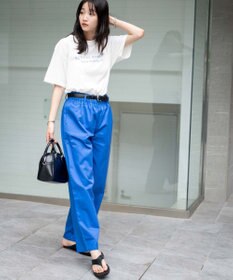 WEGO 【ユニセックス着用ITEM/ウエストゴム/手洗い可】シェフパンツ