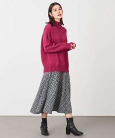 ANY ラムウールバックテイルニット