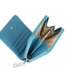 tsumori chisato CARRY ラックスtcネーム ラウンドファスナー 2つ折り財布