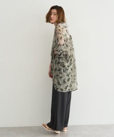 YECCA VECCA 【UVカット】サラサライージーワイドパンツ