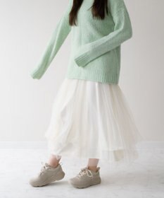 Bridget Birkin 【Bridget Birkin】スタイリッシュニットスニーカー