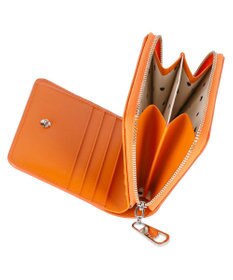 tsumori chisato CARRY ラックスtcネーム ラウンドファスナー 2つ折り財布