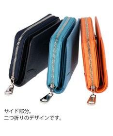 tsumori chisato CARRY ラックスtcネーム ラウンドファスナー 2つ折り財布