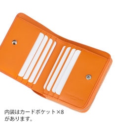 tsumori chisato CARRY ラックスtcネーム ラウンドファスナー 2つ折り財布