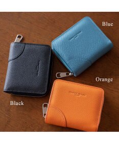 tsumori chisato CARRY ラックスtcネーム ラウンドファスナー 2つ折り財布