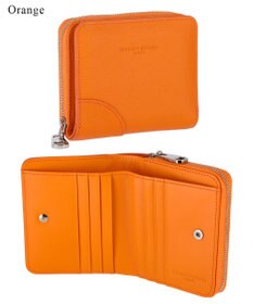 tsumori chisato CARRY ラックスtcネーム ラウンドファスナー 2つ折り財布