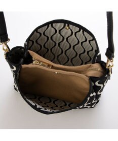 UNBILLION カシュカシュ cachecache / 柄アソートジャガード三つ口ショルダーバッグ