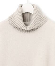 ICB L ミルドウール オフタートルプルオーバー