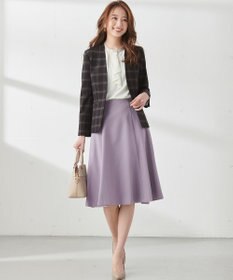 ANY SIS 【洗える】サイドバックルライト スカート