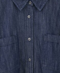 AMERICAN HOLIC Ｗポケットデニムショートシャツ