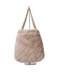 INTER-CHAUSSURES 【MARCO MASI】チェーンハンドルフェイクファーバッグ