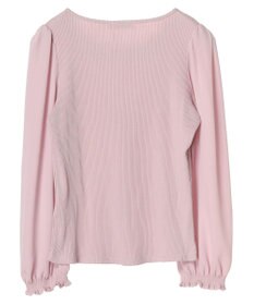 earth music&ecology スカラップビジュープルオーバー