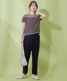 ANY 【ウエストゴム/ストレッチ】スタイリッシュベイカーパンツ