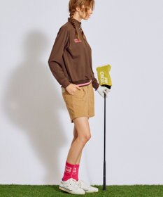 PW CIRCULUS 【WOMEN】WAVYロゴソックス ゴルフ レディース