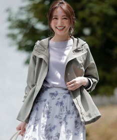 ANY SIS L 【撥水】フーディショート ブルゾン