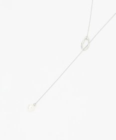 ANY スローパールネックレス シルバー系