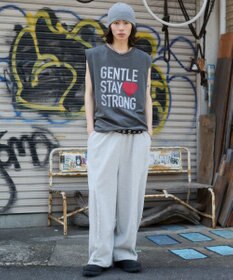 WEGO 【ユニセックス着用ITEM/MLサイズ展開】グラフィックBIGノースリーブ