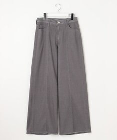 自由区 L 【洗える】ウスカルデニムバギー パンツ