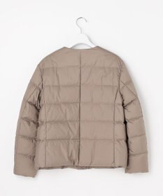 J.PRESS LADIES 【洗える】ライトダウン ノーカラー ジャケット