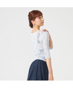 Chacott 【ノーソーイングニット】キシリトールシアーレース2Wayトップ