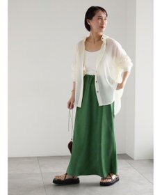 Te chichi バイアスサテンスカート