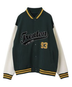 WEGO 【ユニセックス着用ITEM/MLサイズ展開】サガラワッペンスウェットスタジャン