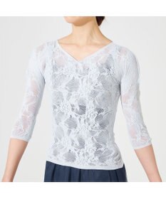 Chacott 【ノーソーイングニット】キシリトールシアーレース2Wayトップ