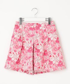 23区GOLF 【WOMEN】【ストレッチ】スプリングフラワー柄 キュロットスカート