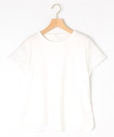 組曲 S レーススリーブシルケット カットソー