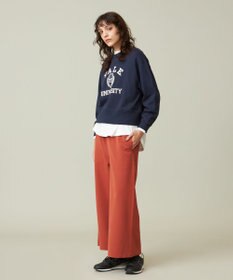 J.PRESS YORK STREET 【WOMEN】イージーワイドパンツ