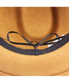 ATRENA 【UNISEX】グログラン巻きマニッシュ 中折れハット Mサイズ