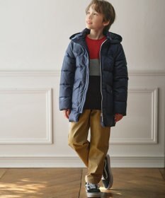 J.PRESS KIDS 【110-130cm】【撥水】50Dタフタ ダウンコート