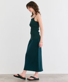 BEIGE， 【洗える】ALTHEA / ダンボールジャージーハイウエストIラインスカート