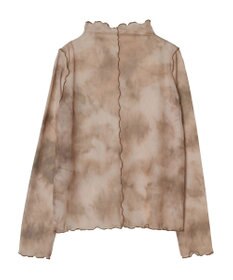 CRAFT STANDARD BOUTIQUE タイダイメッシュボトルネックインナー