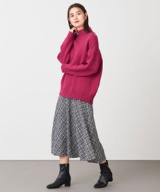 ANY ラムウールバックテイルニット