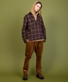 JOSEPH ABBOUD MOUNTAIN オーガニック チェック ラフィーネル シャツ