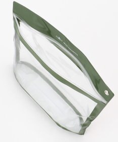 GRACE CONTINENTAL Fabricフラットポーチ-AW