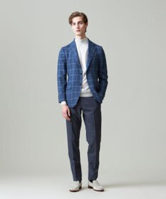 J.PRESS MEN 【KING SIZE】【NEWSTAGE】シルキーリファインドチェック ジャケット/総裏