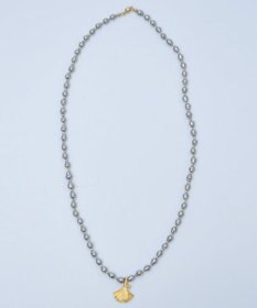 monshiro 【バロックパール】イチョウショート ネックレス