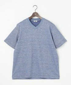 JOSEPH ABBOUD 【キングサイズ・吸水速乾】リネンハニカムTシャツ