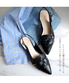 Pointer 日本製 本革グルカ風ミュール