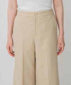 自由区 L リネンライクツイル フレックス パンツ