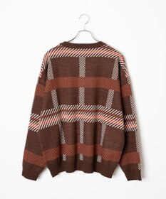 WEGO ルーズフィット総柄プルオーバー