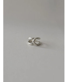 yoaa シルバー925　カーブリング