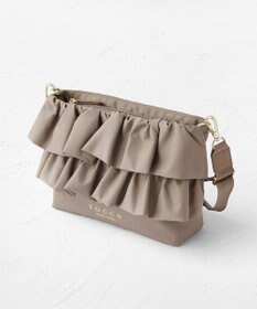 TOCCA 【美人百花掲載】【新色登場】FRILL POCHETTE ポシェット