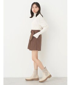 earth music&ecology シアータートルネックプルオーバー