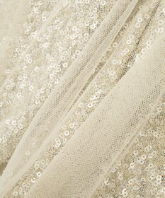 YECCA VECCA スパンコール×チュールスカート