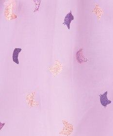 ANY KIDS ラメチュールフレアスカート